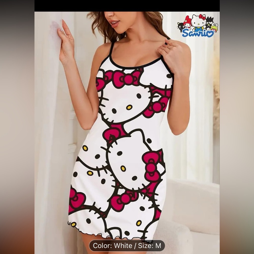 Sanrio hello kitty night gown